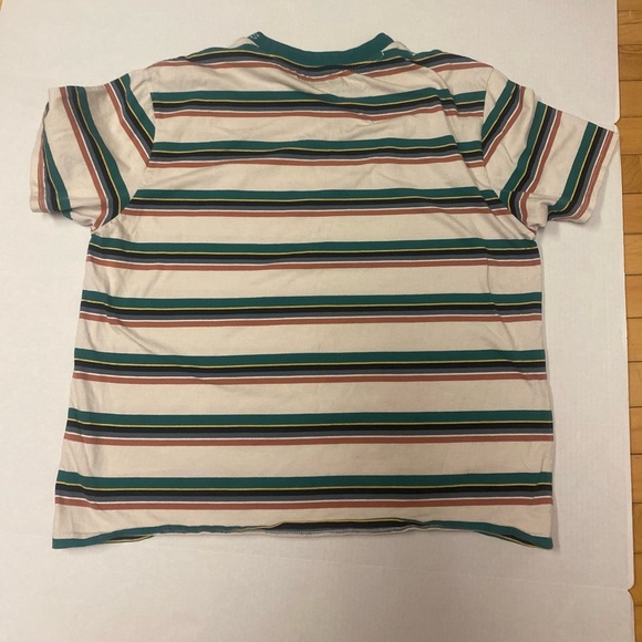 Vintage Guess Multicolor Embroidered Striped Shirt 90’s - Picture 5 of 7